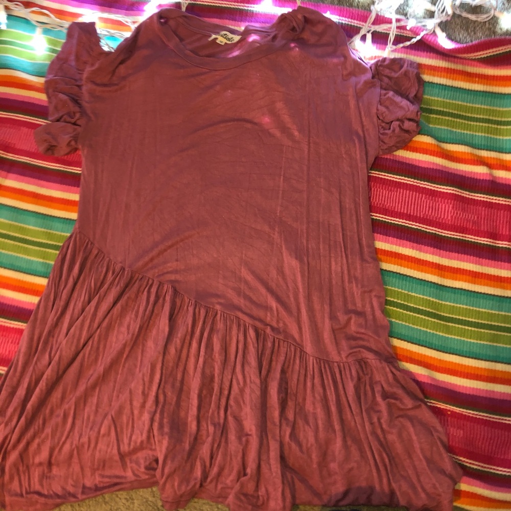 Impressions boutique, asymmetrical t shirt dress